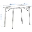 ИКЕА Письменный стол KOMPISHÄNG, 006.287.51 - Home Club, изображение 6