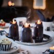 ІКЕА Без запаху колонна свічка KUSTFYR, 306.263.69 - Home Club, зображення 2