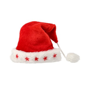Chomik Шапка Санта Клауса зірками Led, ELF6866 - Home Club