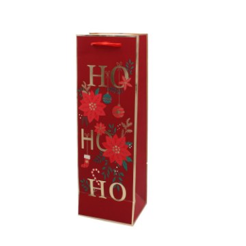 Chomik Скидочная Сумка Для Вина «Christmas To You» 36 x 12 x 10 см, различные дизайны, BAG6765 - Home Club