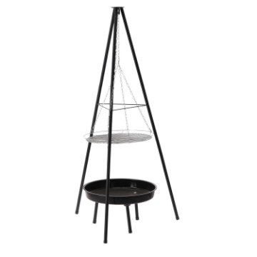 BBQ Meeting Підвісний Гриль, Регульований На Триножці 95 x 95 x 147 См, BBQ0162 - Home Club