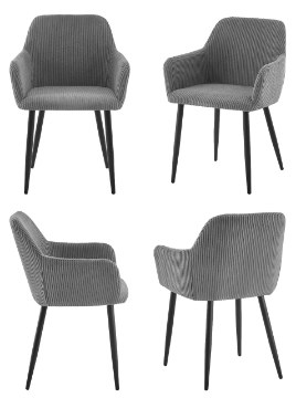 Kontrasto Kt206 Стул Lotta Sztr Серый Dw Kkk, 5.90 90299 - Home Club