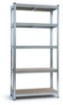 Kontrasto Hd5000/150 Металлическая стеллаж 180x90x40, чёрный, Dw, Meb000635 - Home Club