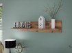 Forte Настінна полиця 120 см Clif Old – Wood Vintage, CLFB01-H51 - Home Club