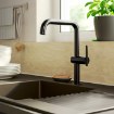 ИКЕА Кухонная смеситель с ручкой сбоку MÖRKASJÖN, 706.019.32 - Home Club, изображение 2