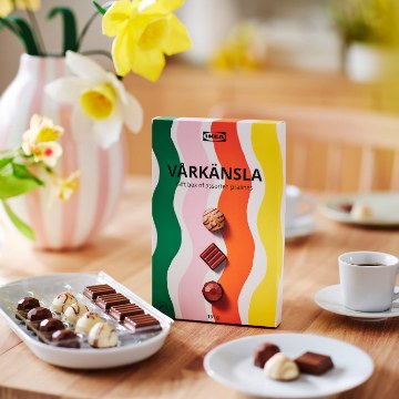ІКЕА Коробка цукерок VÅRKÄNSLA ВОРКЕНСЛА, 806.297.37 - Home Club