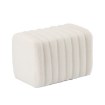 BackHome Living Декоративный Пуф 60 x 36 x 41 См, Белый, PHO3799 - Home Club