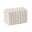 BackHome Living Декоративный Пуф 60 x 36 x 41 См, Белый, PHO3799 - Home Club, изображение 3