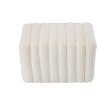 BackHome Living Декоративный Пуф 60 x 36 x 41 См, Белый, PHO3799 - Home Club, изображение 5