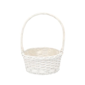 Chomik Плетена Обвівка Для Кошика 29 × 45 См, Біла, SIL04_1095 - Home Club