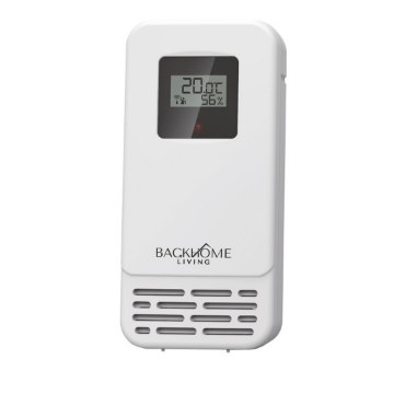 BackHome Living Беспроводная Метеостанция На Батареях, Размером 15 × 2 × 9,5 См, STP5888 - Home Club