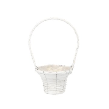 Chomik Плетена Обвівка Для Кошика 20 × 41 См, Біла, SIL05_1132 - Home Club