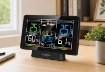 BackHome Living Метеостанция Rcc С Сетевым И Аккумуляторным Питанием, 20 × 4 × 13,5 См, Черная, STP6014 - Home Club, изображение 7