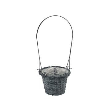 Chomik Плетена Обвівка Для Кошика 24 × 50 См, Сіра, SIL1033 - Home Club
