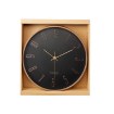 Chomik Настенные часы 30,5 см, чёрные, AMS7486 - Home Club