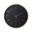 Chomik Настенные часы 30,5 см, чёрные, AMS7486 - Home Club, изображение 2