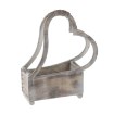 Chomik Деревянная накладка в форме сердца, 20 × 32 см, отбеленная, SIL3479 - Home Club, изображение 3