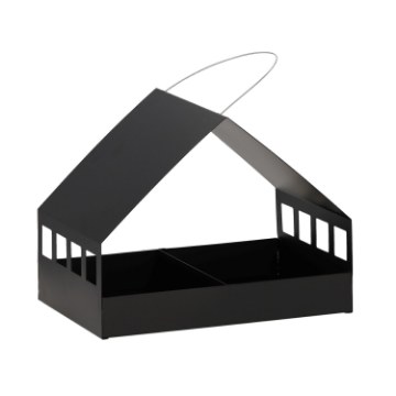 Garden Line Кормушка для птиц — подвесной домик из металла, 33 × 23 × 25 см, EDA8902 - Home Club