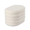 BackHome Living Декоративный Пуф 60 x 42 x 39 См, Белый, PHO3782 - Home Club, изображение 3