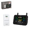 BackHome Living Многофункциональная Метеостанция Rcc С Сетевым И Аккумуляторным Питанием, 16,5 × 4,5 × 13,5 см, чёрная, STP6007 - Home Club, изображение 4