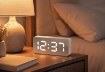 BackHome Living Дзеркальний Led-будильник з функцією термометра, 14 × 2,5 × 3,5 см, STP5857 - Home Club, зображення 4