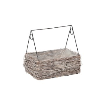 Chomik Плетена Обгортка Для Ящика 27 × 18 × 27 См, Ефект Віблінування, SIL0876 - Home Club