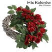 Chomik Букет Ch-30 (ширина 45 см, высота 30 см) Венок из роз разных цветов, LACP4149 - Home Club, изображение 5