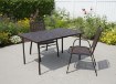 Garden Line Прямоугольный садовый столик 140 x 80 x 72 см, коричневый, NEO6621 - Home Club, изображение 15