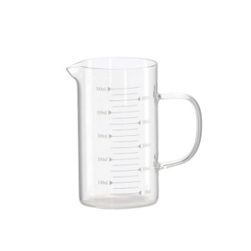 Chomik Стеклянный кувшин объемом 0,5 л с делениями, IDE5605 - Home Club