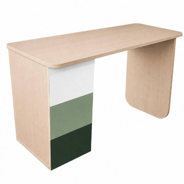Kontrasto Bb100 Письменный стол 120x50, ясень/зеленый, DME-BIU-00001 - Home Club