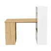 Kontrasto Bb108 Письменный стол с стеллажом, 130x60x120, DME-BIU-00012 - Home Club, изображение 3