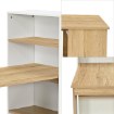 Kontrasto Bb108 Письменный стол с стеллажом, 130x60x120, DME-BIU-00012 - Home Club, изображение 5