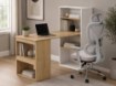 Kontrasto Bb108 Письменный стол с стеллажом, 130x60x120, DME-BIU-00012 - Home Club, изображение 6