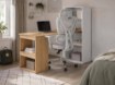 Kontrasto Bb108 Письменный стол с стеллажом, 130x60x120, DME-BIU-00012 - Home Club, изображение 7