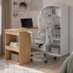 Kontrasto Bb108 Письменный стол с стеллажом, 130x60x120, DME-BIU-00012 - Home Club, изображение 9
