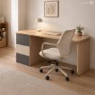 Kontrasto Bb100 Письменный стол 120x50, ясень/графит, DME-BIU-00003 - Home Club, изображение 9