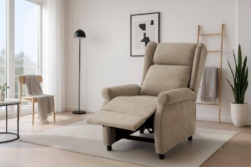 Kontrasto Fw105 Кресло «Филип», оттенок «Бежевый», Recliner, Meb000724 - Home Club