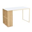 Kontrasto Bb104 Письменный стол 120x60, белый/дуб, DME-BIU-00008 - Home Club