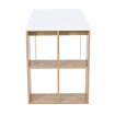 Kontrasto Bb104 Письменный стол 120x60, белый/дуб, DME-BIU-00008 - Home Club, изображение 5