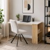 Kontrasto Bb104 Письменный стол 120x60, белый/дуб, DME-BIU-00008 - Home Club, изображение 9