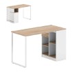Kontrasto Bb101 Письменный стол 120x60, ясень/белый, DME-BIU-00004 - Home Club, изображение 3
