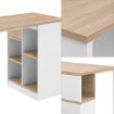 Kontrasto Bb101 Письменный стол 120x60, ясень/белый, DME-BIU-00004 - Home Club, изображение 5