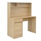 Kontrasto Bb105 Письменный стол с надставкой 110x50x135, дуб, DME-BIU-00009 - Home Club