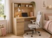Kontrasto Bb105 Письменный стол с надставкой 110x50x135, дуб, DME-BIU-00009 - Home Club, изображение 8