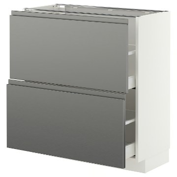 ИКЕА Стойка с двумя ящиками METOD МЕТОД / MAXIMERA МАКСИМЕРА, 396.279.39 - Home Club