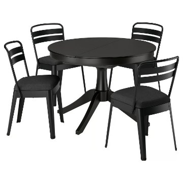 ІКЕА Стіл і 4 стільці ROSENTORP / RAMSNÄS, 596.393.66 - Home Club