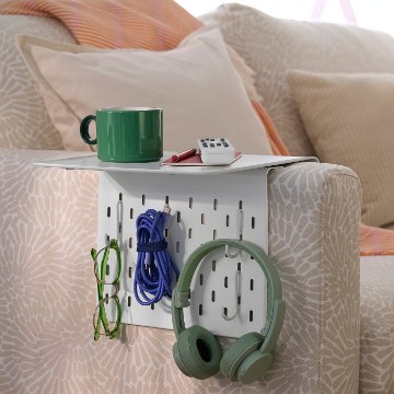 ІКЕА Підставка для підлокітника з гачками KRAMPHULT / SKÅDIS СКОДІС, 896.248.96 - Home Club