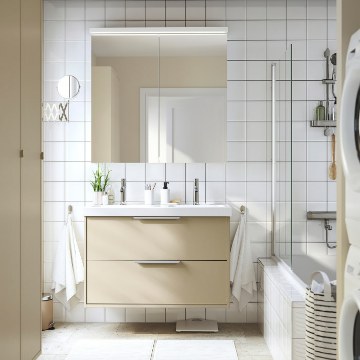 ІКЕА Умивальник і шафа з висувними ящиками HAVBÄCK / ORRSJÖN, 896.293.18 - Home Club