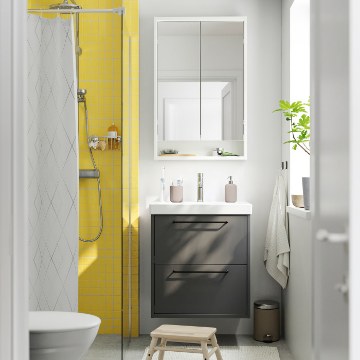 ІКЕА Умивальник і шафа з висувними ящиками HAVBÄCK / ORRSJÖN, 896.292.76 - Home Club