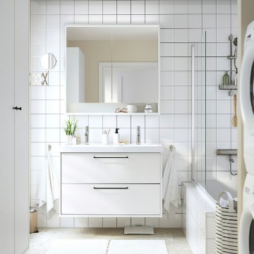 ІКЕА Умивальник і шафа з висувними ящиками HAVBÄCK / ORRSJÖN, 796.294.08 - Home Club